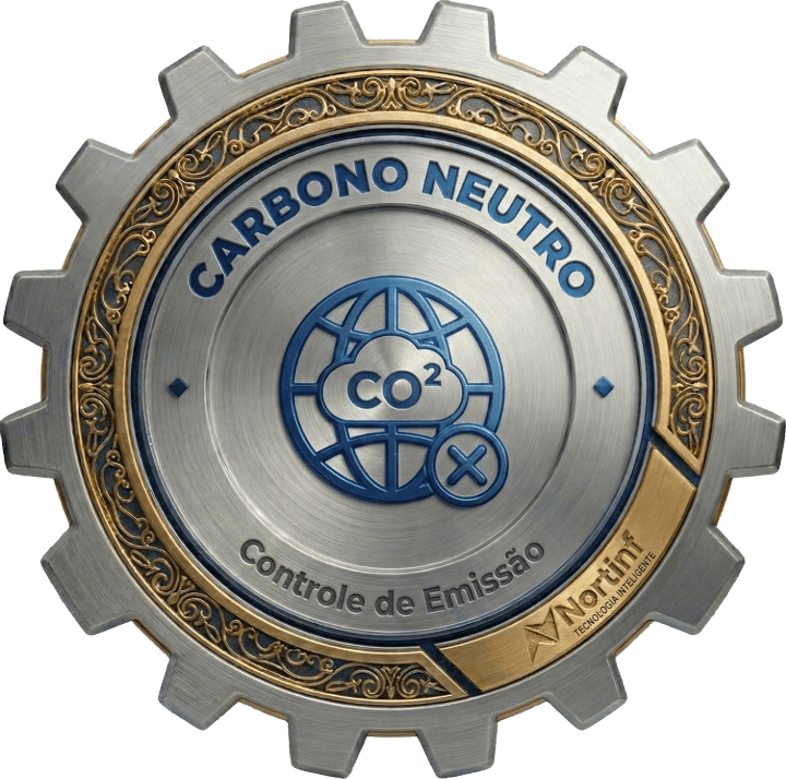 Selo Carbono Neutro - Certificação Frota Inteligente Nortinf